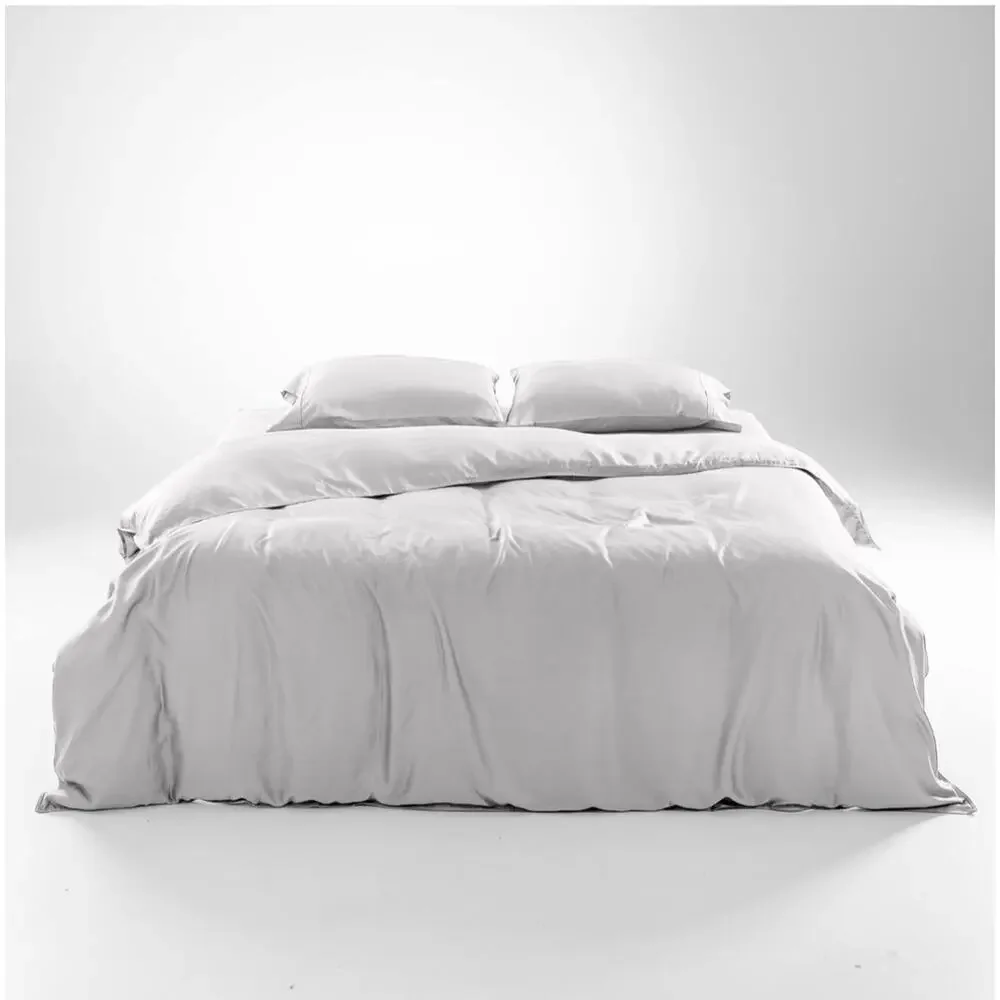 Olive & Crate KING Luxury Duvet – Grey Mist – TENCEL™ Ultra Soft Bedding